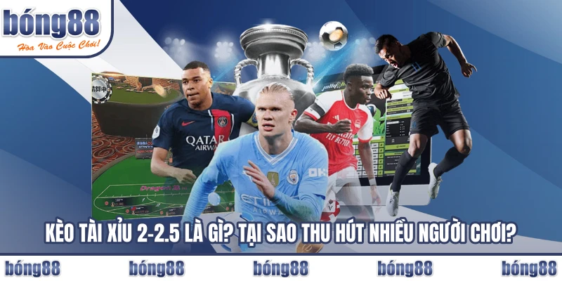 Kèo tài xỉu 2-2.5 là gì? Tại sao thu hút nhiều người chơi?